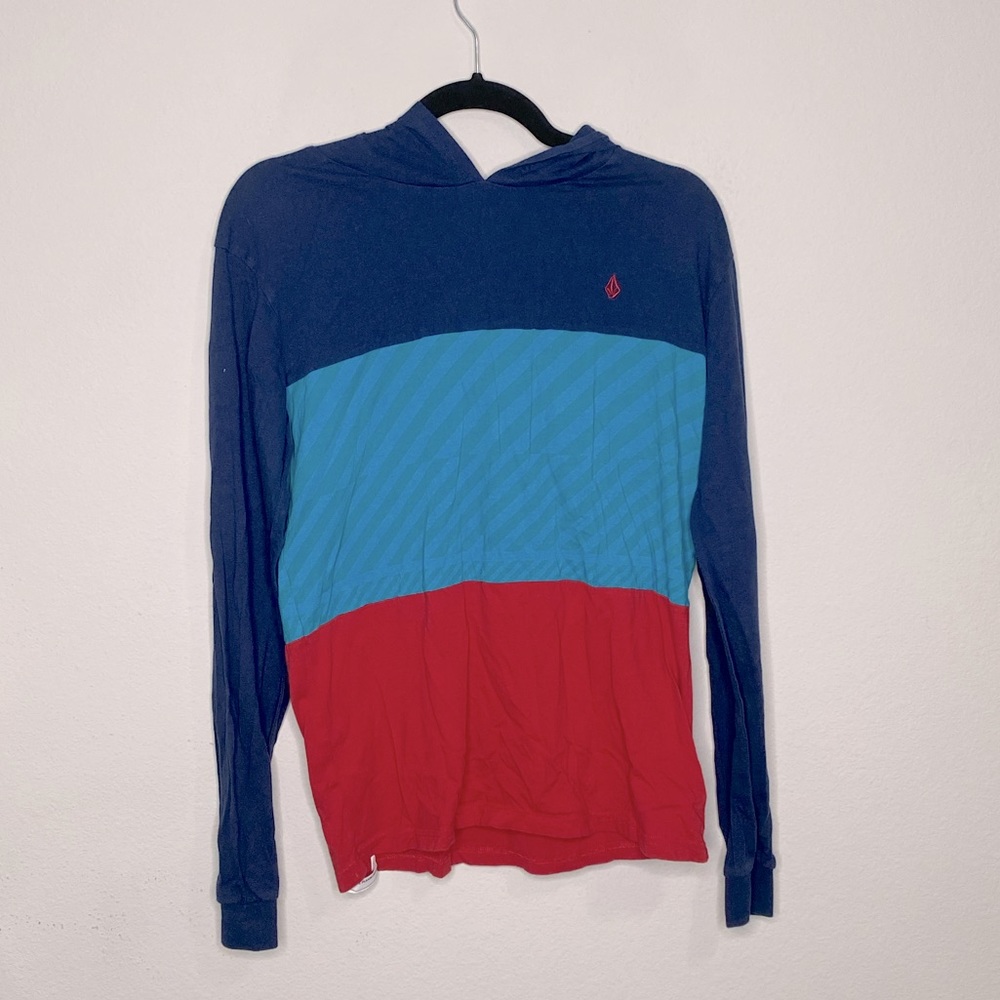 Men’s Volcom Hooded T-Shirt Size XL